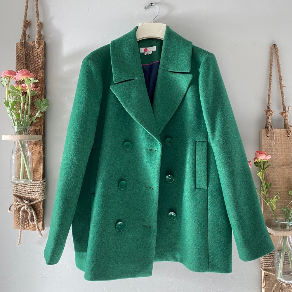 Wool Pea Coat Plus Size 16